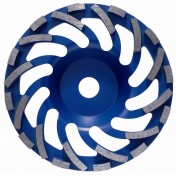 Diamant-Rad Pad zum Schleifen und Polieren Beton, Beton abrasive  125 mm für Trockenes schleifen